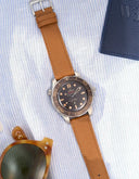Brown Epsom Leather Strap 17mm-21mm - OM Luxury